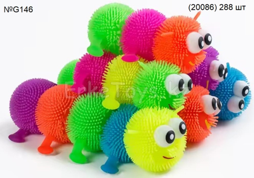 картинка Гусеница антистресс 12 шт в уп от магазина Игрушек