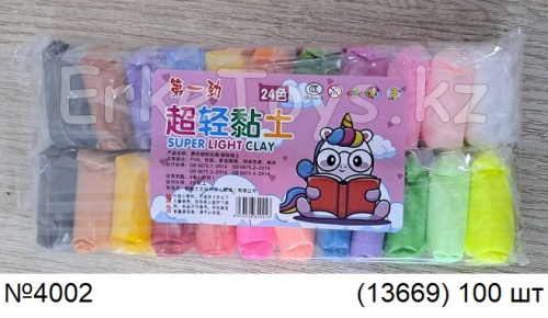 картинка Пластилин легкий 24 цв от магазина Игрушек