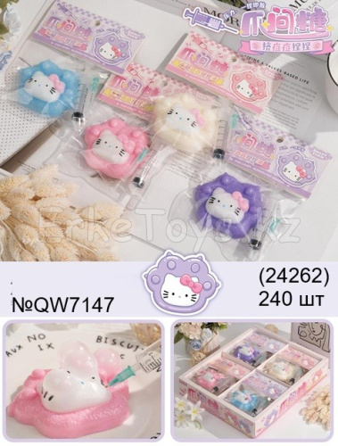 картинка Антистресс Лапка Китти от магазина Игрушек