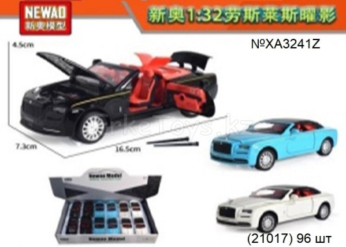 картинка Машина Ролс Ройс кабриолет 12 шт в уп от магазина Игрушек