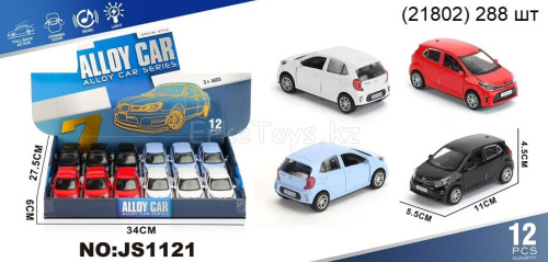 картинка Машина металл 12 шт в уп от магазина Игрушек