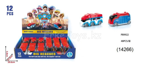 картинка Машина Щенячий патруль 12 шт в уп от магазина Игрушек