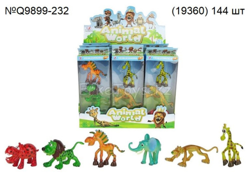 картинка Набор животных 12 шт в уп от магазина Игрушек