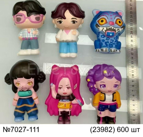 картинка Сквиш Охотницы на демонов 12 шт в уп от магазина Игрушек