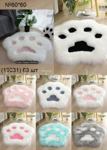 картинка Коврик Лапка 60х60 от магазина Игрушек