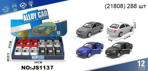 картинка Машина металл 12 шт в уп от магазина Игрушек